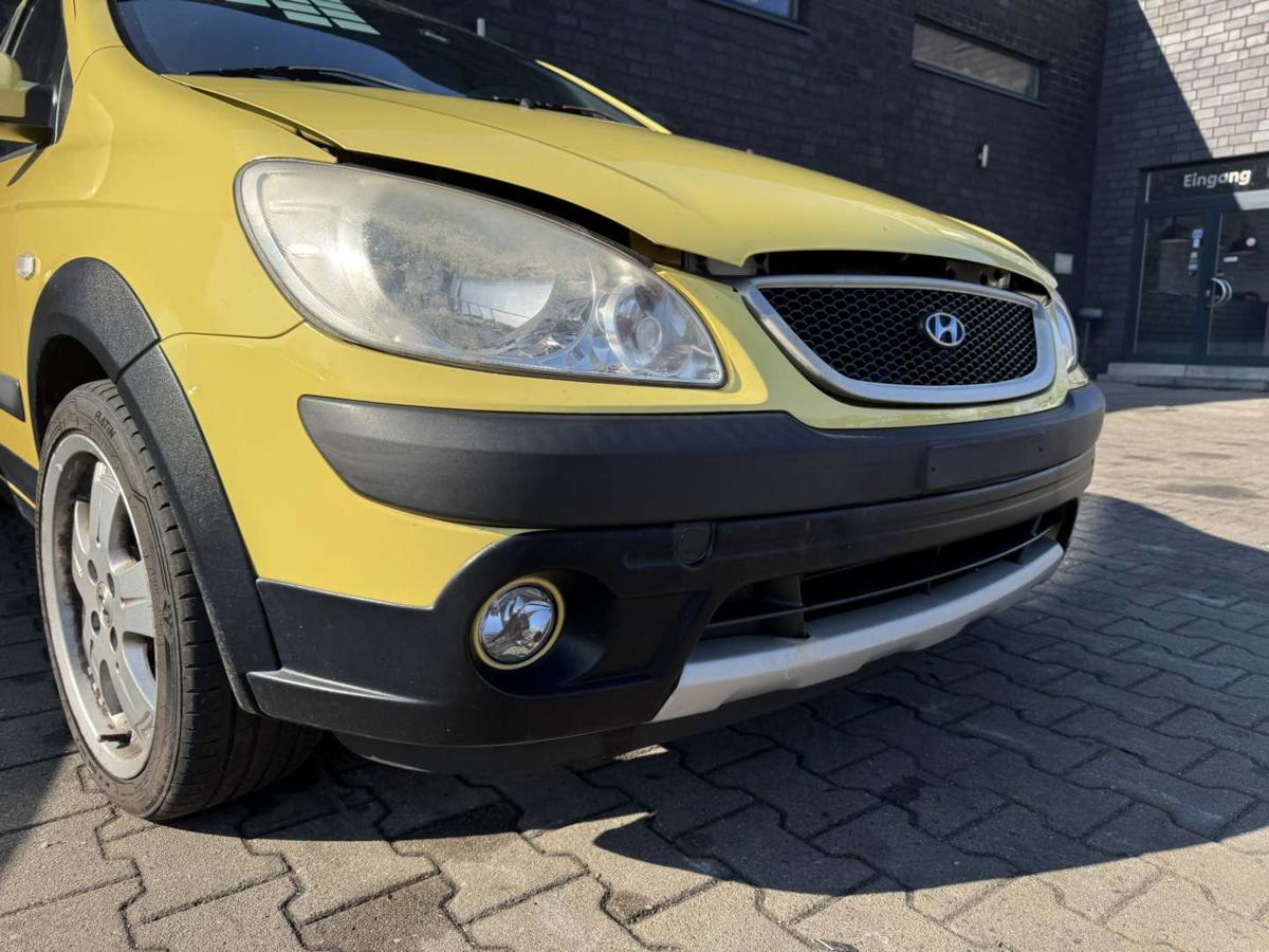 Hyundai Getz Cross original Sto&szlig;stange Stossf&auml;nger vorn 3W Willow Green Bj.2008